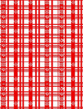 Classic Red White Gingham Plaid Rug