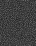 Black White Scattered Dot Rug