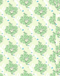 Leafy Green Abstract Garden Rug