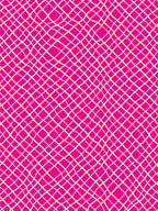 Bright Pink Grid Intertwined Lines Rug