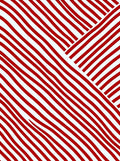 Bold Red Diagonal Stripe Abstract Rug