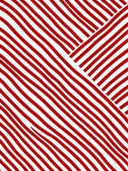 Bold Red Diagonal Stripe Abstract Rug