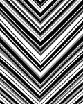 Arrow Chevron Black White Gray Stripe Rug