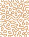 Doodle Abstract Lines On White Field Rug