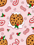 Sweet Cookie And Candy Cane Collage Rug