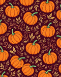 Autumn Pumpkin Patch Foliage Rug