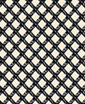 Black White Diamond Lattice Rug