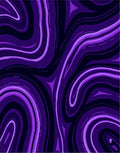 Deep Purple Swirl Agate Rug