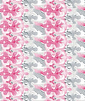 Watercolor Pink Gray Abstract Bloom Rug