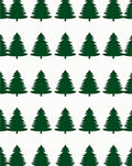 Deep Forest Evergreen Tree Repeating Rug