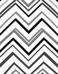Monochromatic Chevron Zigzag Incline Rug