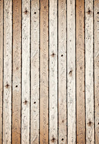 Rustic Wood Grain Slats Rug