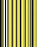 Golden Yellow Black White Vertical Stripes Rug