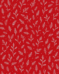 Red Sprig Botanical All-Over Rug