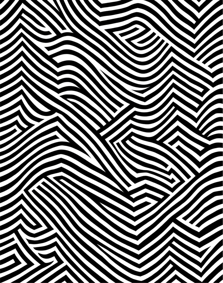 Monochromatic Intersecting Lines Rug