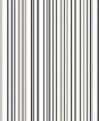 Modern Gray And Tan Stripe Rug