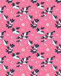 Pink Blossoms with Birds and Stars Rug