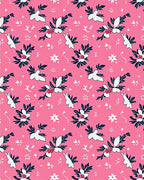 Pink Blossoms with Birds and Stars Rug