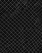 Black White Net Abstract Rug