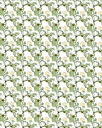 Leafy Twig Cream Abstract Vine Rug
