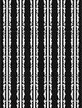 Modern Black White Vertical Stripe Element Rug