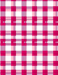 Vibrant Pink Gingham Blanket Rug