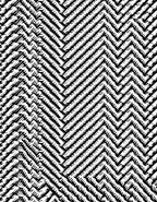 Black White Chevron Geometric Weave Rug