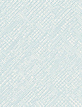 Light Blue Geometric Weave Rug
