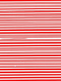 Bold Red White Stripe Rug