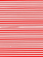 Bold Red White Stripe Rug