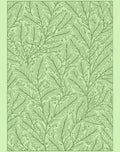 Verdant Green Botanical Vine Rug