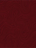 Deep Crimson Swirl Wood Grain Rug