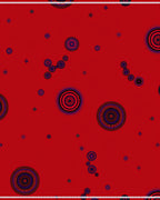 Crimson Mandala Medallion Collection Rug