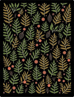Botanical Sprigs Autumn Forest Rug