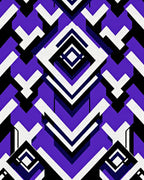 Bold Geometric Diamond Rhombus Rug