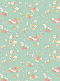 Pastel Blossom Branch With Delicate Flowers Rug