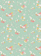 Pastel Blossom Branch With Delicate Flowers Rug