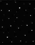 Cosmic Black Starry Night Meadow Rug
