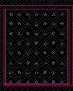 Minimalist Black Gray Abstract Figures Rug