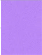 Lavender And White Flowing Curves Rug