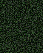 Lush Green Foliage Vine Rug