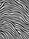 Black White Wavy Stripe Texture Rug