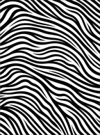 Black White Wavy Stripe Texture Rug