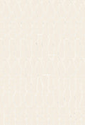Cream Hexagon Lattice Relief Rug