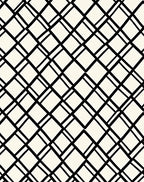 Modern Black Diagonal Intersecting Lines Rug