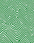 Emerald Green Abstract Maze Rug