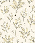 Cream Botanical Branch Repeat Rug