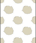 Neutral Beige Cloud Repeat Rug