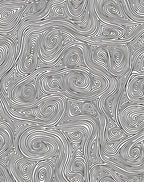 Black and White Swirling Lines Rug