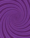 Vibrant Purple Spiral Swirl Rug